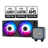 MSI MAG CORELIQUID A13 240mm ARGB Sıvı Soğutucu 1700/AM5 1851,1700,AM4,AM5 - 1